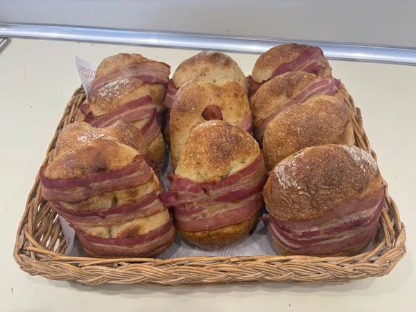 Pain chèvre lard thym